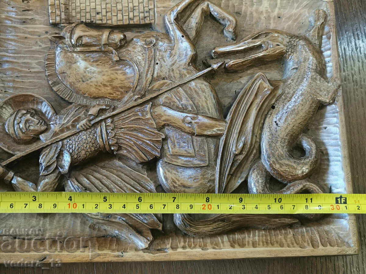 AUTHOR'S WOOD CARVING - 7