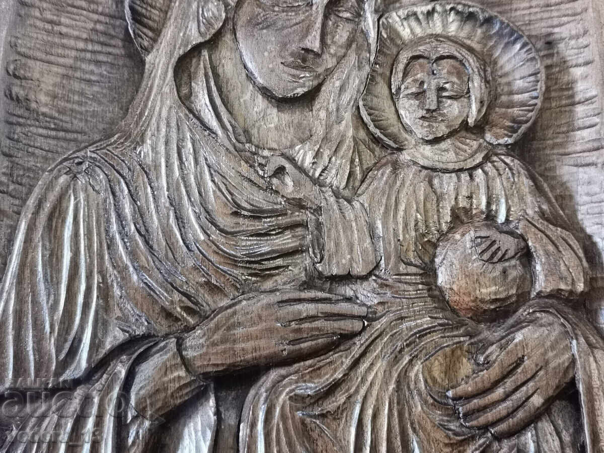 AUTHOR'S WOOD CARVING with price 350.00 BGN | € 178.95