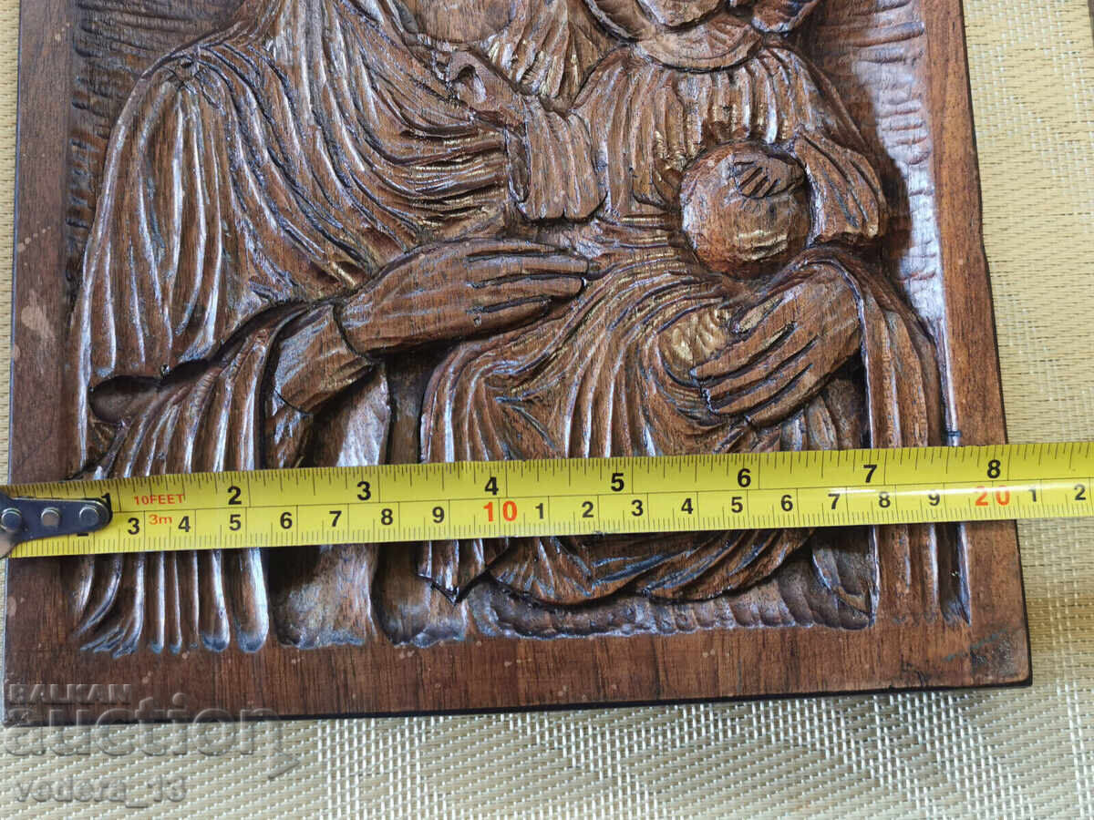 AUTHOR'S WOOD CARVING - 6