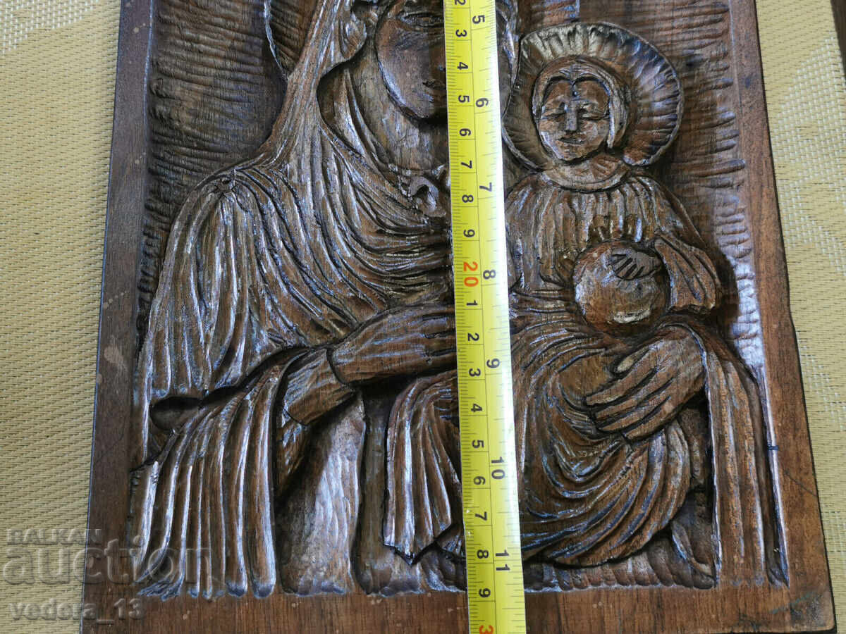 AUTHOR'S WOOD CARVING - 7