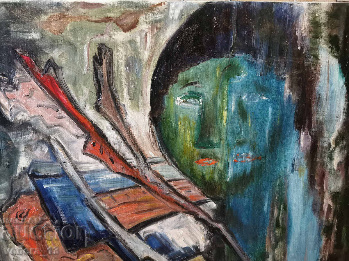 PICTURA IN ULEI A AUTORULUI cu preț 150.00 BGN | € 76.69 PICTURA IN ULEI A AUTORULUI cu preț 150.00 BGN | € 76.69