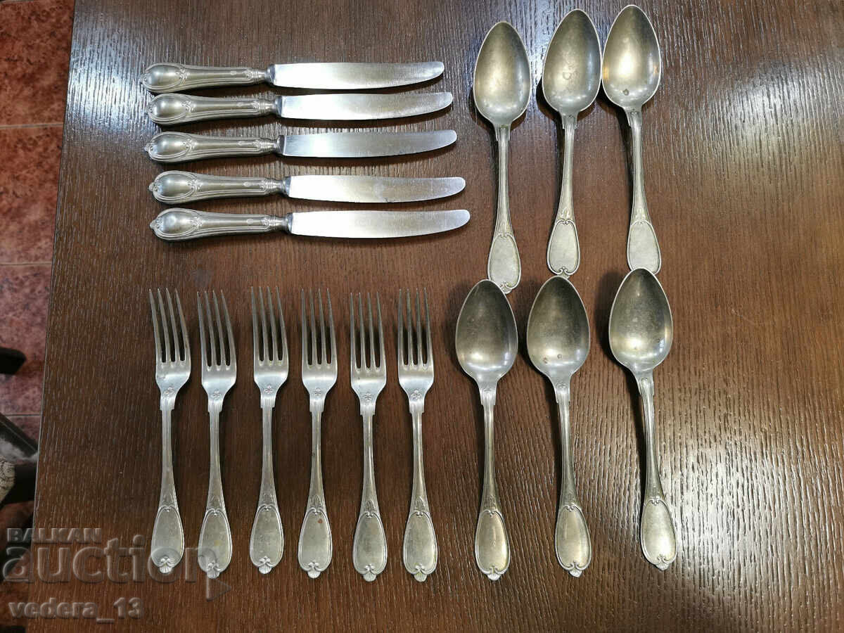 cutlery set-Krup-Berndorf, 1910-30's cutlery set-Krup-Berndorf, 1910-30's