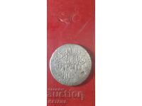 Turkish coin, silver, 100 para 1203