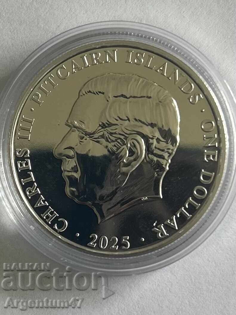 Παράδοση ΑΡΓΥΡΟΣ 1 OZ 2025 ΒΡΕΤΑΝΙΑ - ΝΗΣΙΑ ΠΙΤΚΕΡΝ ΜΠΑΟΥΝΤΙ Παράδοση ΑΡΓΥΡΟΣ 1 OZ 2025 ΒΡΕΤΑΝΙΑ - ΝΗΣΙΑ ΠΙΤΚΕΡΝ ΜΠΑΟΥΝΤΙ