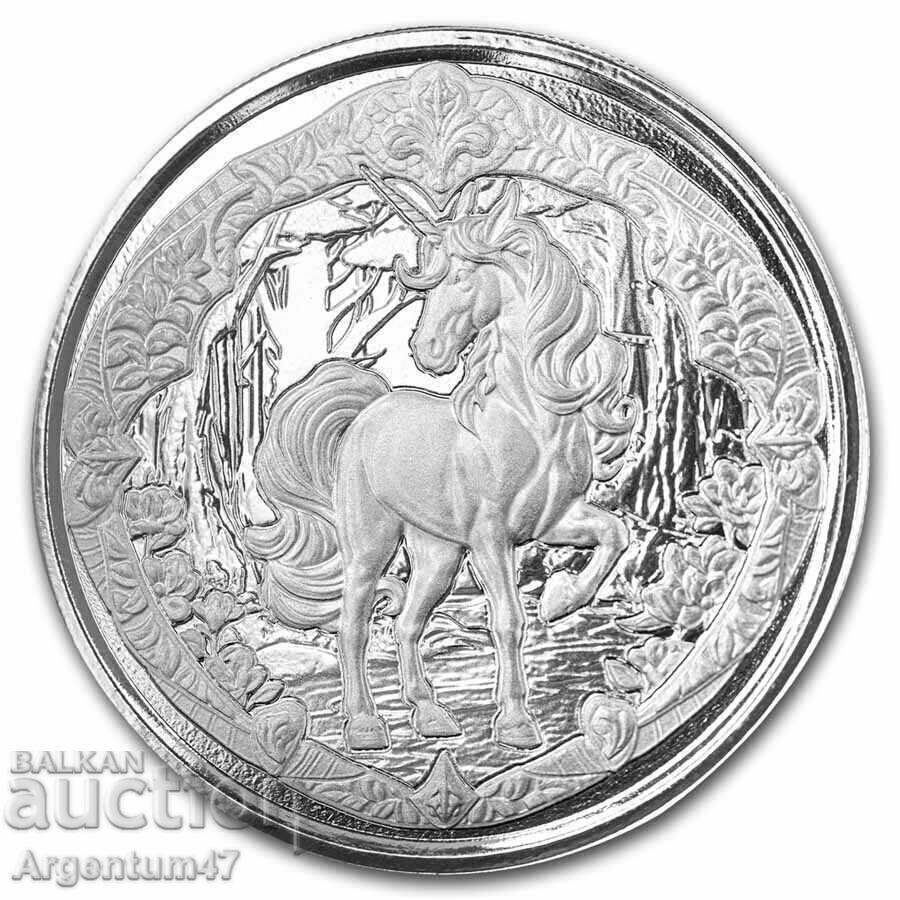 СРЕБРО 1 OZ 2024 ФИДЖИ - ЕДНОРОГ СРЕБРО 1 OZ 2024 ФИДЖИ - ЕДНОРОГ