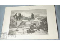 1900 Master drawing lithograph the century of Pierre de Philippe