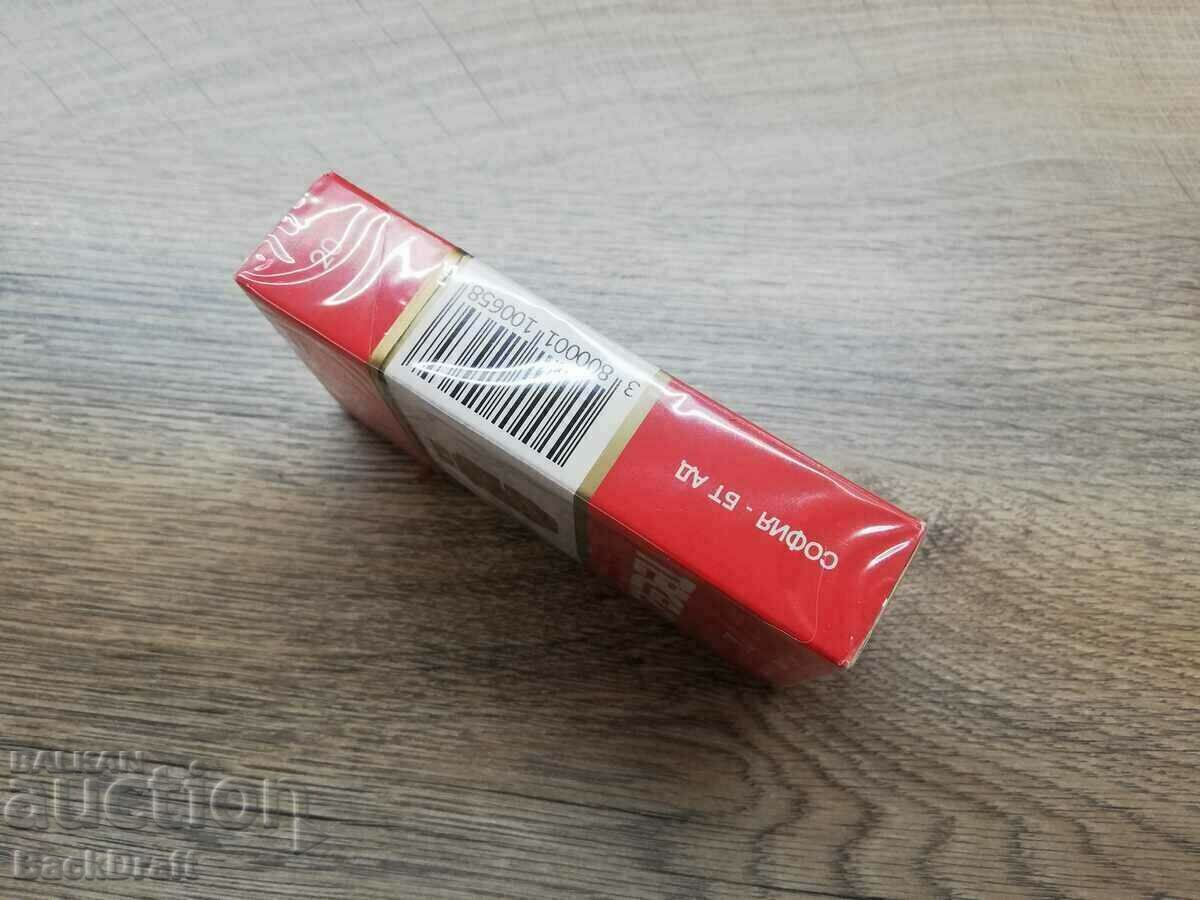 Delivery of "SREDETS" CIGARETTES 100 BULGARTOBAC FULL UNPRINTED BOX