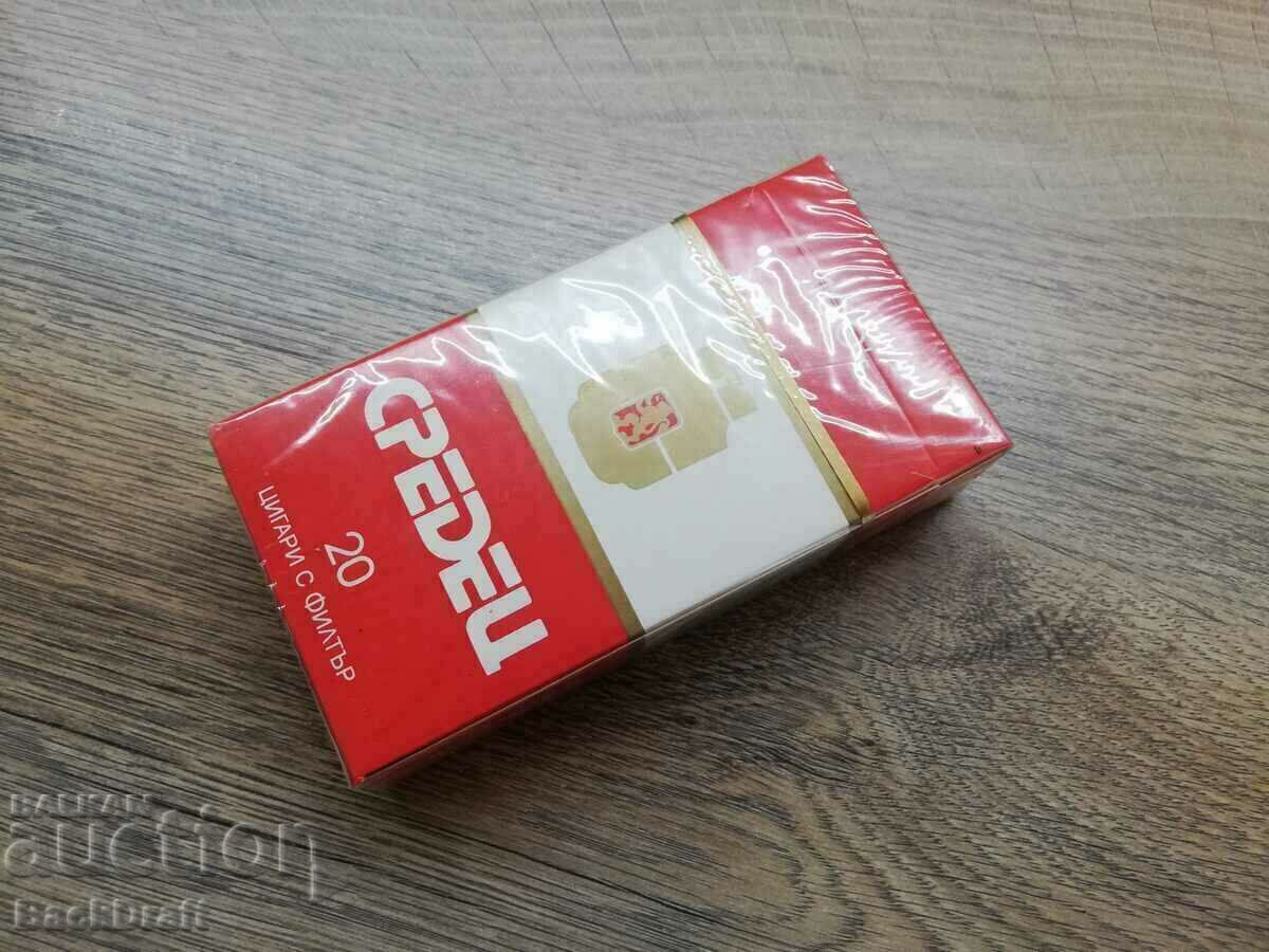 "SREDETS" CIGARETTES 100 BULGARTOBAC FULL UNPRINTED BOX - 7