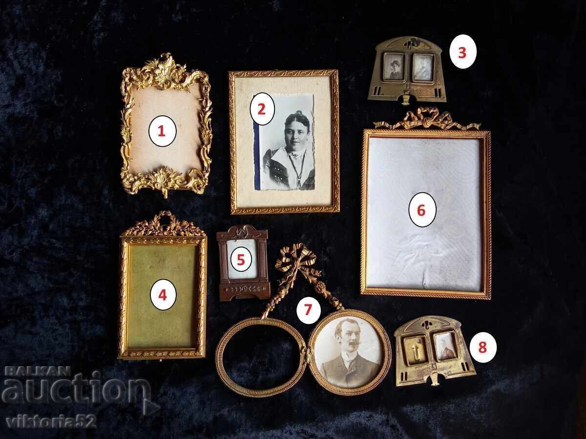 Old gilded French photo frames from the 19th century - 7 Old gilded French photo frames from the 19th century - 7