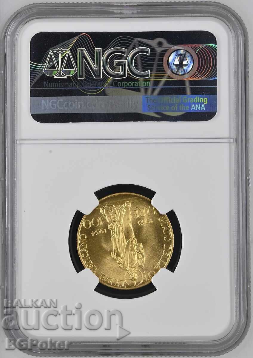 GOLD COIN / 100 LIRA MS 65+ with price € 1533.88 | 3000.01 BGN
