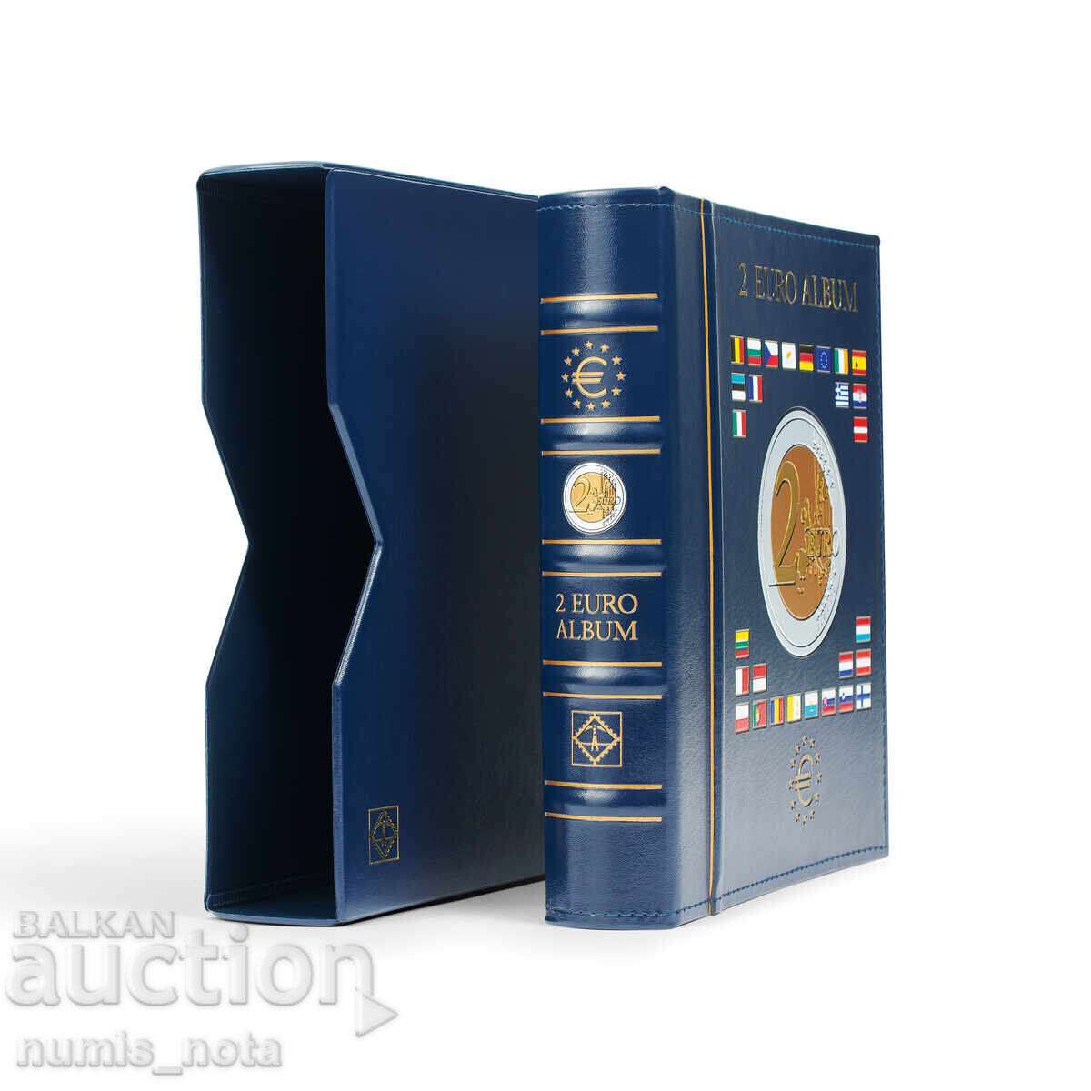 Album de lux pentru monede de 2 euro VISTA by Leuchtturm + casetă - 7
