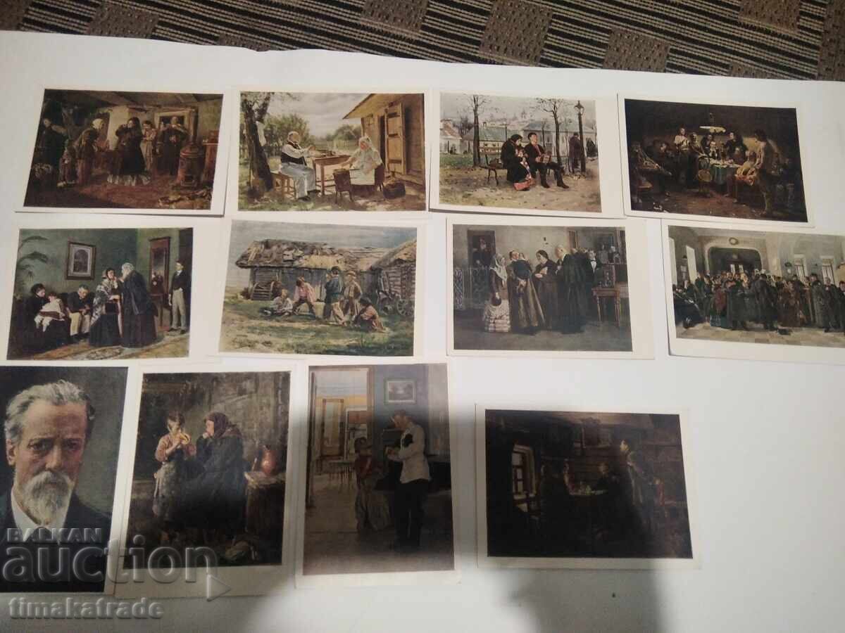 Album with postcards by the Russian artist Vladimir Makovsky with price 7.99 BGN | € 4.09