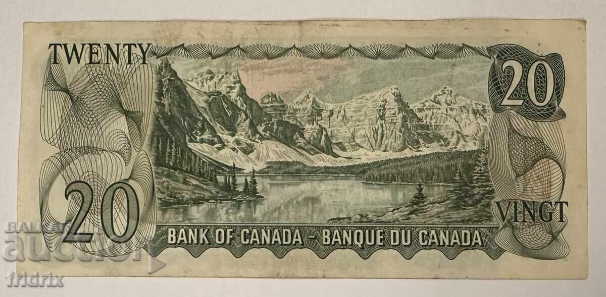 Canada 20 dollars / Canada 20 dollar 1969 US with price 70.00 BGN | € 35.79 Canada 20 dollars / Canada 20 dollar 1969 US with price 70.00 BGN | € 35.79