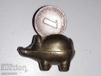 MASSIVE MINI-FIGURE. BRASS