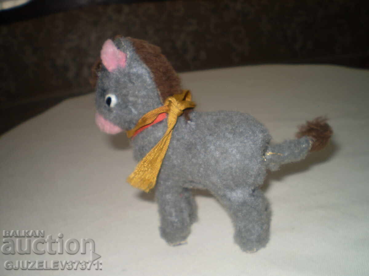 Mecanic de măgar de jucărie de epocă cu cheie, rotiri de coadă - 6 Mecanic de măgar de jucărie de epocă cu cheie, rotiri de coadă - 6