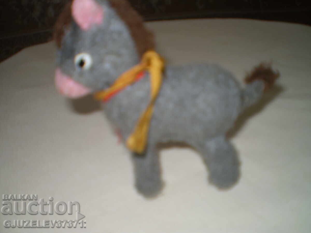 Mecanic de măgar de jucărie de epocă cu cheie, rotiri de coadă - 7 Mecanic de măgar de jucărie de epocă cu cheie, rotiri de coadă - 7