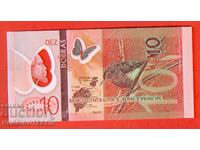 SAO TOME AND PRINCIPE 10 Good issue 2016 NEW UNC POLYMER