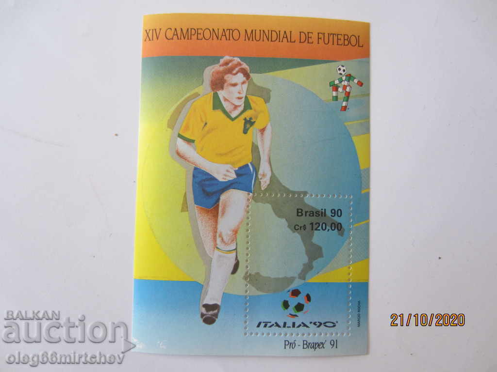 Brazilia 1988 Sport Soccer Block Reduceri clare la cantitate. Brazilia 1988 Sport Soccer Block Reduceri clare la cantitate.