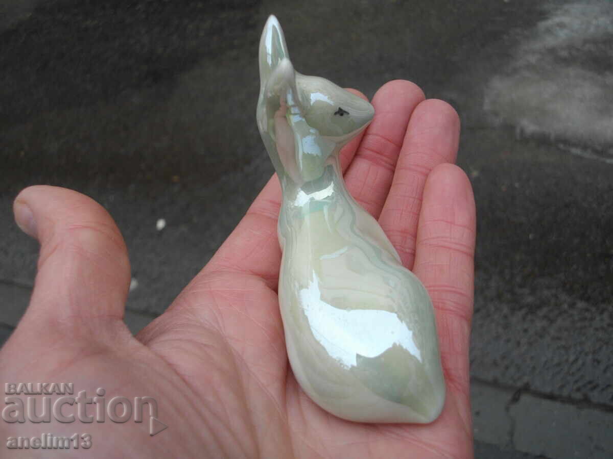 BRÂNZĂ VECHE BULGARĂ DE PORCELAN - 5