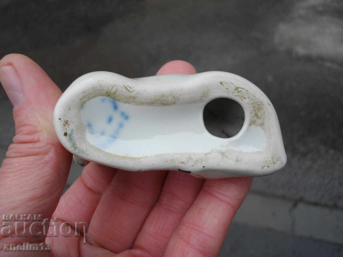 OLD BULGARIAN PORCELAIN CHEESE CHEESE - 7 OLD BULGARIAN PORCELAIN CHEESE CHEESE - 7