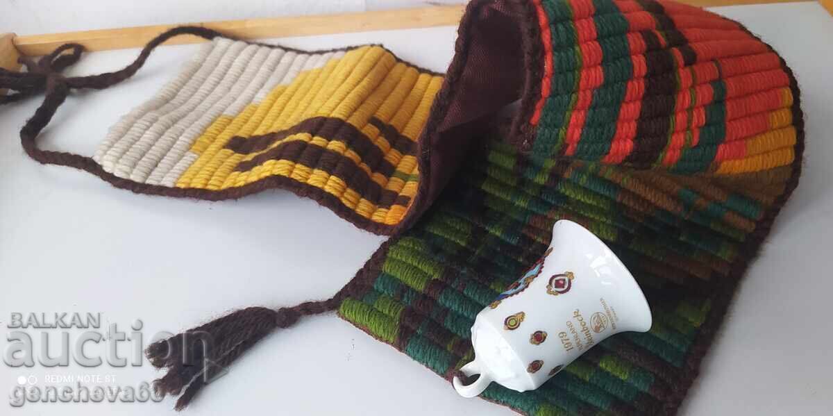 Porcelain bell 1979 and hand-embroidered panel with price 80.00 BGN | € 40.90 Porcelain bell 1979 and hand-embroidered panel with price 80.00 BGN | € 40.90