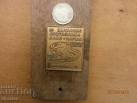 Rare bronze plaque