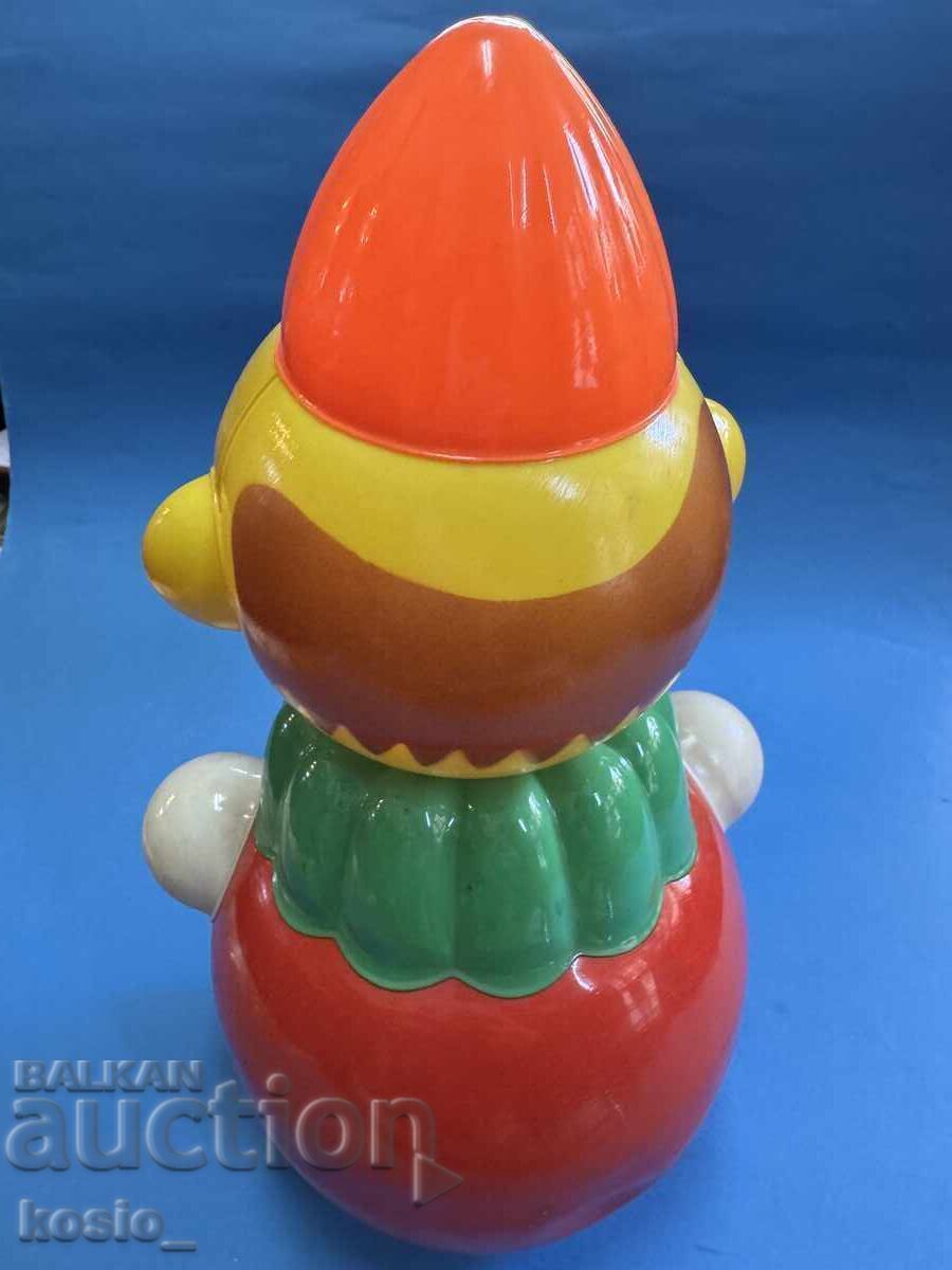 Old Soviet toy naughty clown with price 30.00 BGN | € 15.34