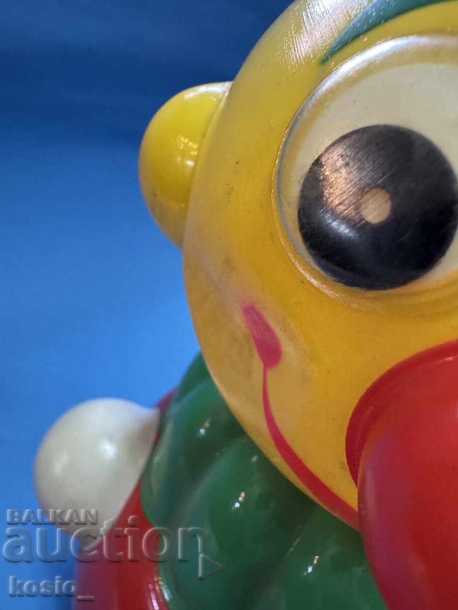 Old Soviet toy naughty clown - 5
