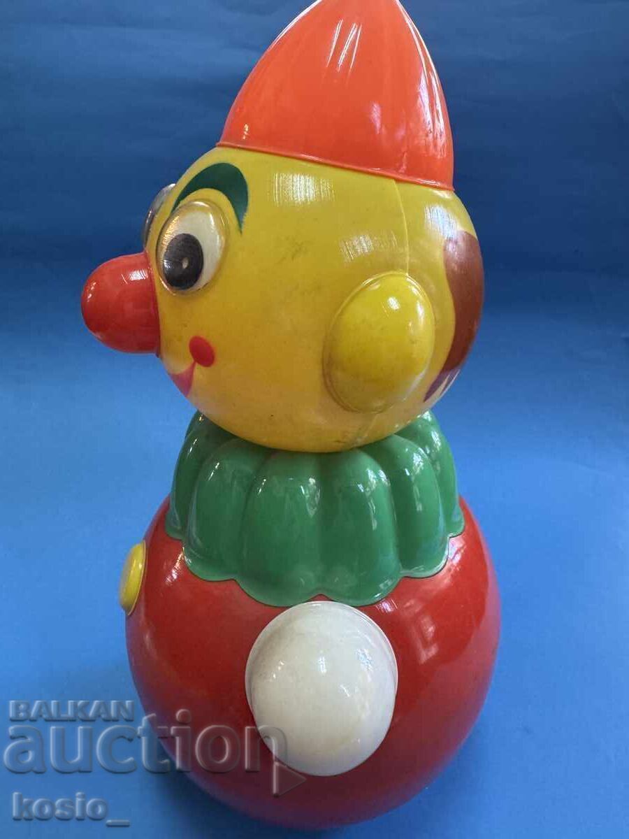 Old Soviet toy naughty clown - 6
