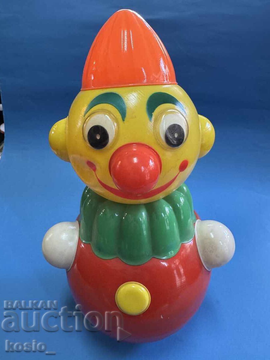 Old Soviet toy naughty clown