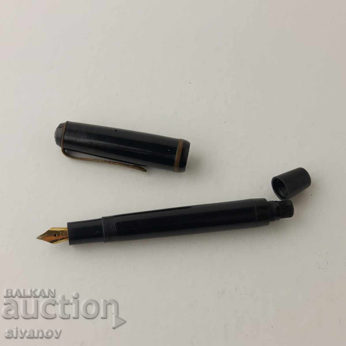Interesting old VICTORY bakelite pen #5802 - 5