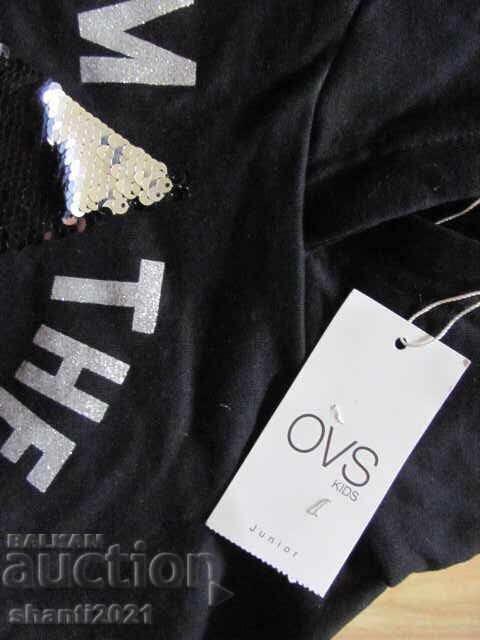 Нов детски суитшър с пайети ,14г., височина до170см with price 18.00 BGN | € 9.20 Нов детски суитшър с пайети ,14г., височина до170см with price 18.00 BGN | € 9.20