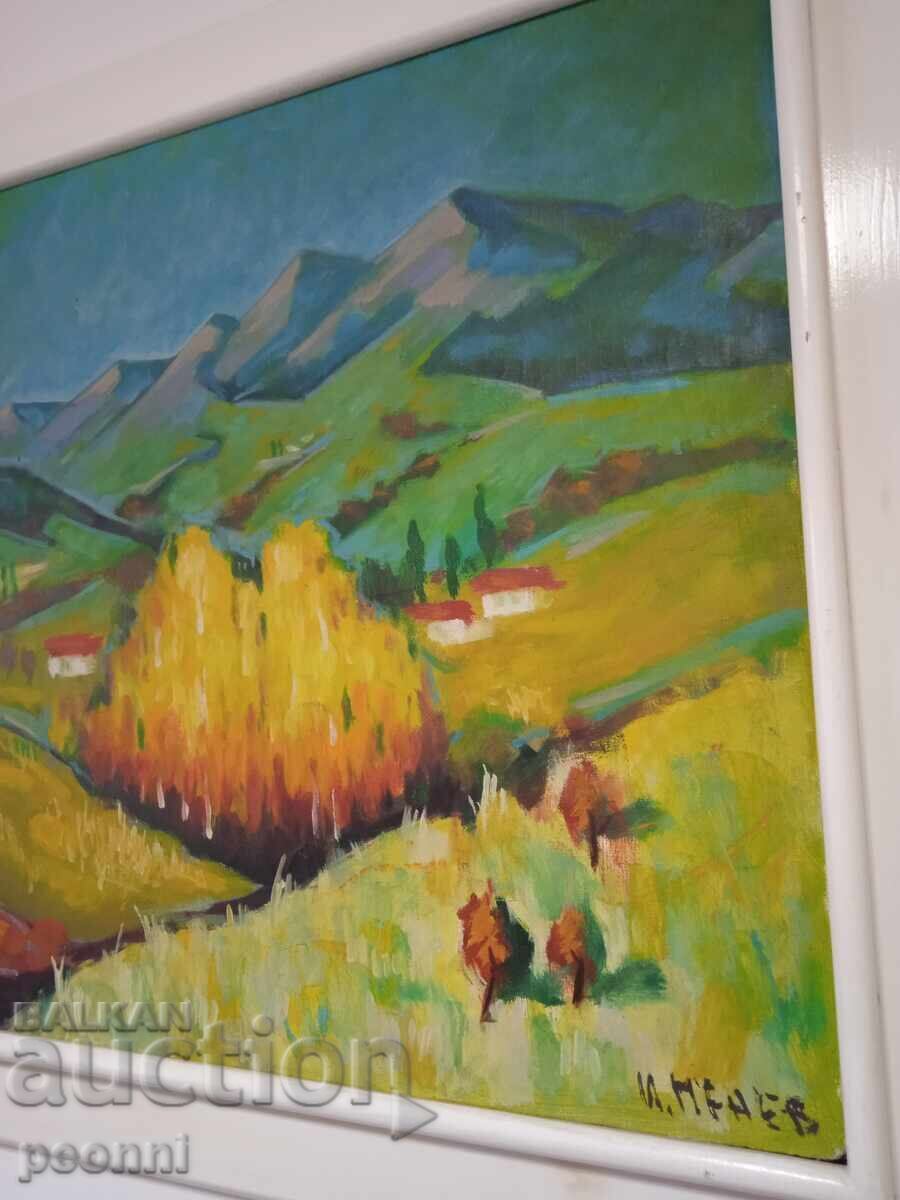 Delivery of Old painting by the famous Kyustendil artist Ivan Penev