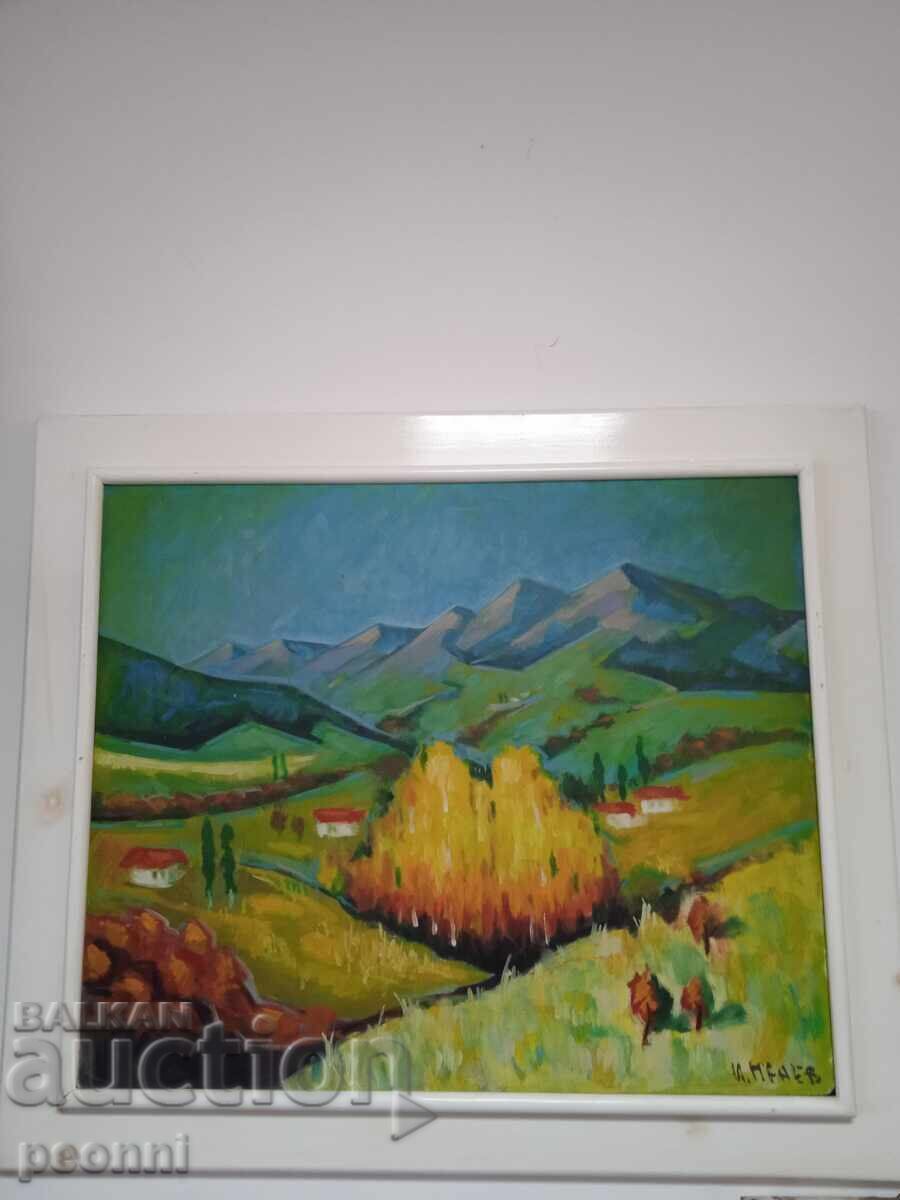 Old painting by the famous Kyustendil artist Ivan Penev - 5