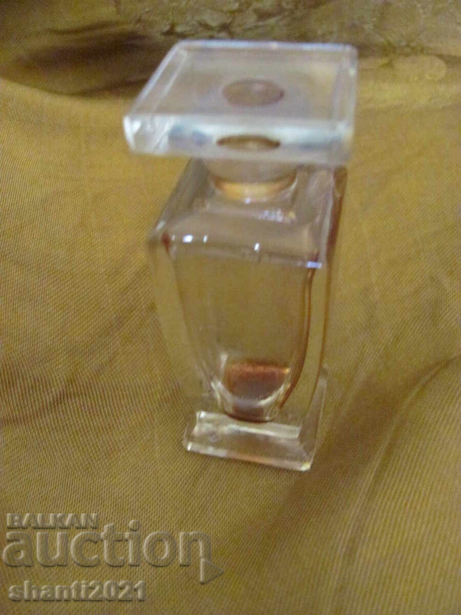Auction  Old glass perfume bottle