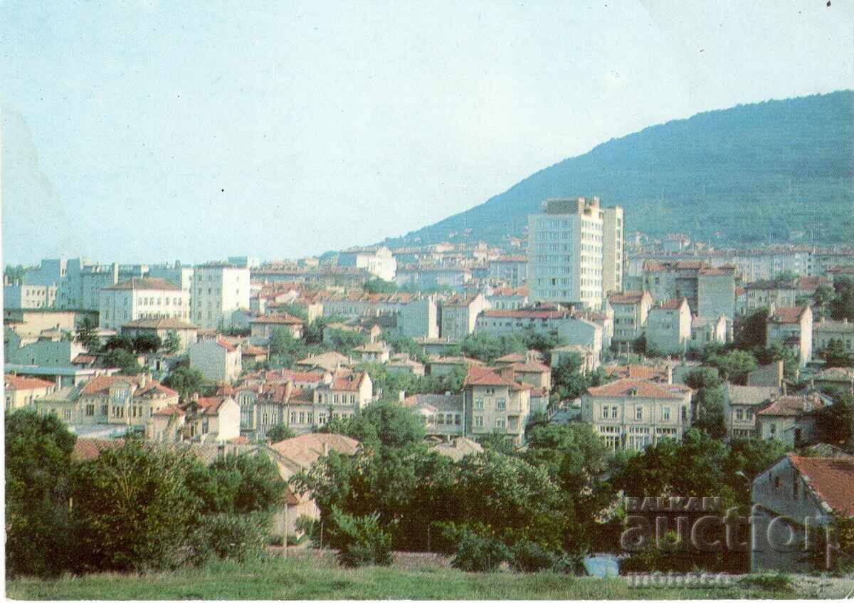 Old postcard - Shumen, General view Old postcard - Shumen, General view
