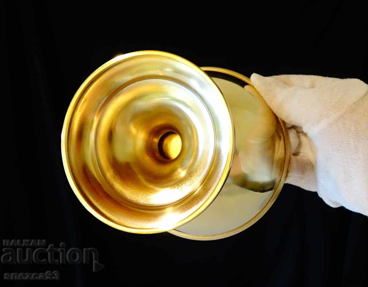 Delivery of Bronze goblet, wine glass 400 ml., marked Delivery of Bronze goblet, wine glass 400 ml., marked