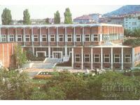 Old postcard - Shumen, "V.Kolarov" Library