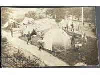 4835 Kingdom of Bulgaria scouts build a scout camp 20s