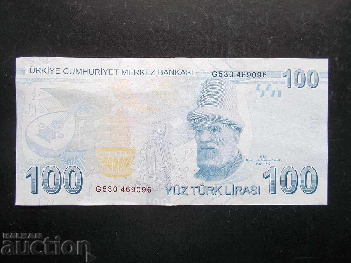 ТУРЦИЯ , 100 лири , aUNC с цена 12.99 лв. | € 6.64 ТУРЦИЯ , 100 лири , aUNC с цена 12.99 лв. | € 6.64