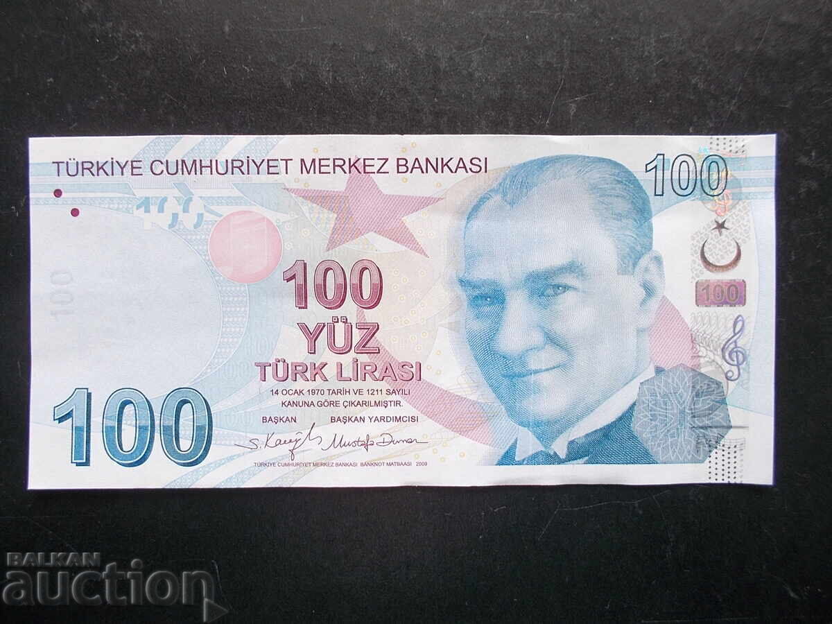 ТУРЦИЯ , 100 лири , aUNC ТУРЦИЯ , 100 лири , aUNC