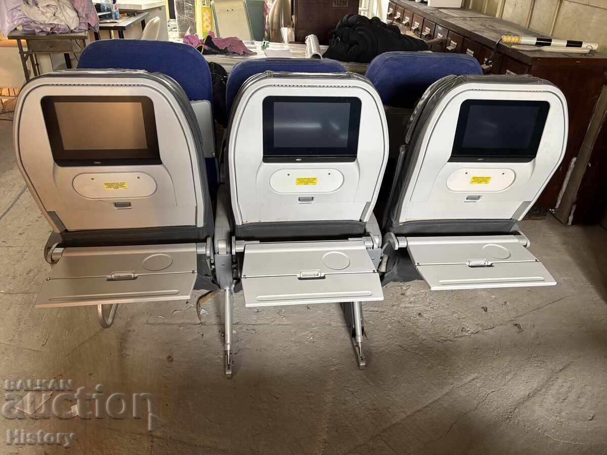 Airplane seats from AirBus A320 - 6