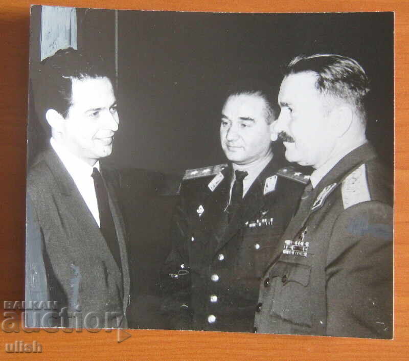 1964 Gen. D. Dzhurov N. Chernev photo photo archive 1964 Gen. D. Dzhurov N. Chernev photo photo archive