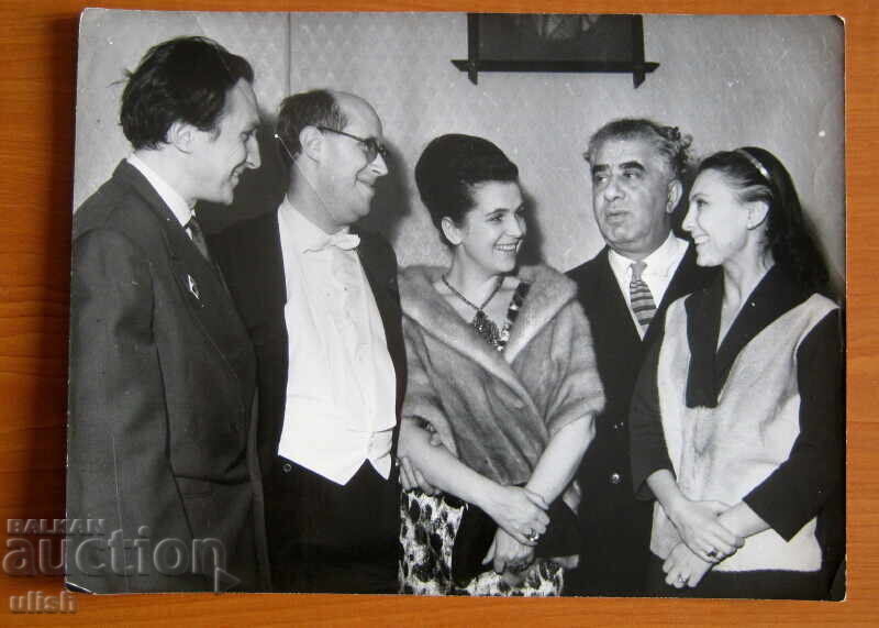 1964 Арам Хачатурян снимка фото архив ТАСС СССР 1964 Арам Хачатурян снимка фото архив ТАСС СССР