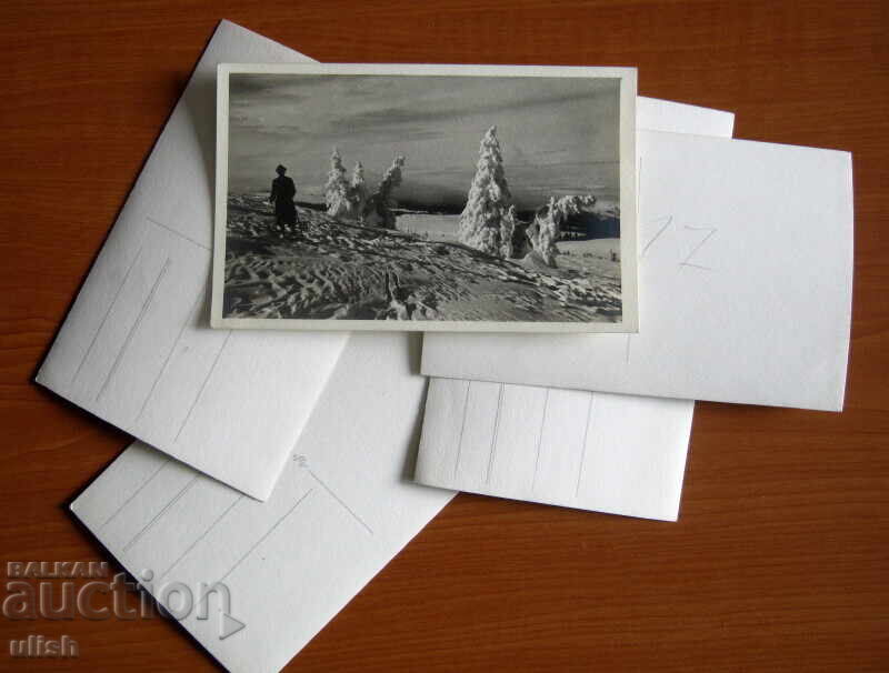 Стара серия 5 картички Зимна приказка авторска фотография с цена 12.00 лв. | € 6.14 Стара серия 5 картички Зимна приказка авторска фотография с цена 12.00 лв. | € 6.14