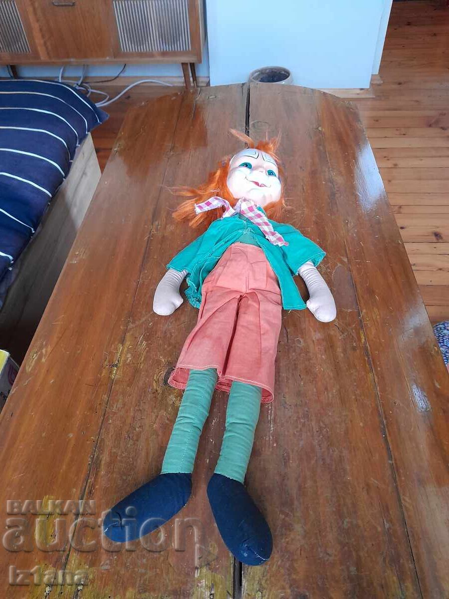 Old doll, clown Old doll, clown