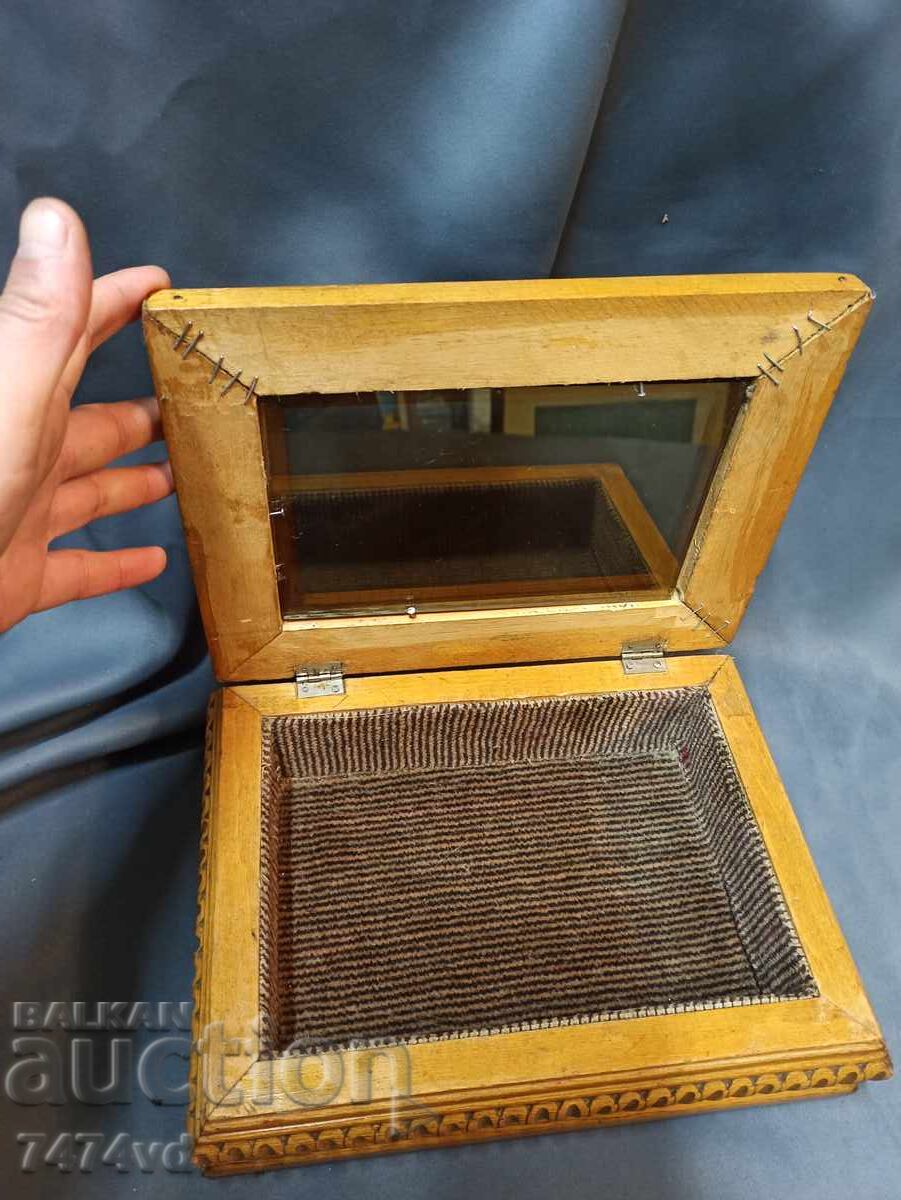 CUTIE DE BIJUTERII MARI MASSIVE, SCULTURĂ ÎN LEMN - 5