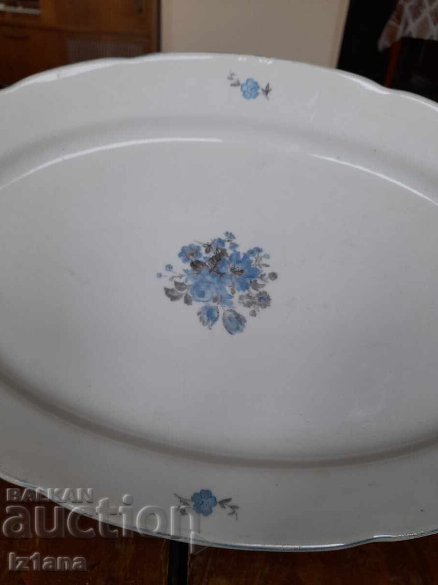 Δημοπρασία Παλαιό πορσελάνινο πιάτο, πιάτο