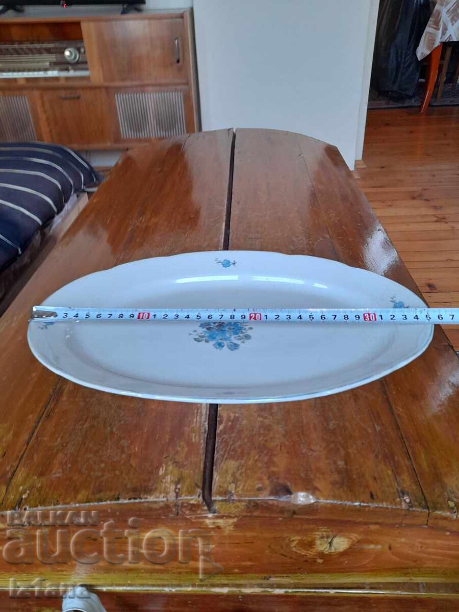 Παράδοση Παλαιό πορσελάνινο πιάτο, πιάτο