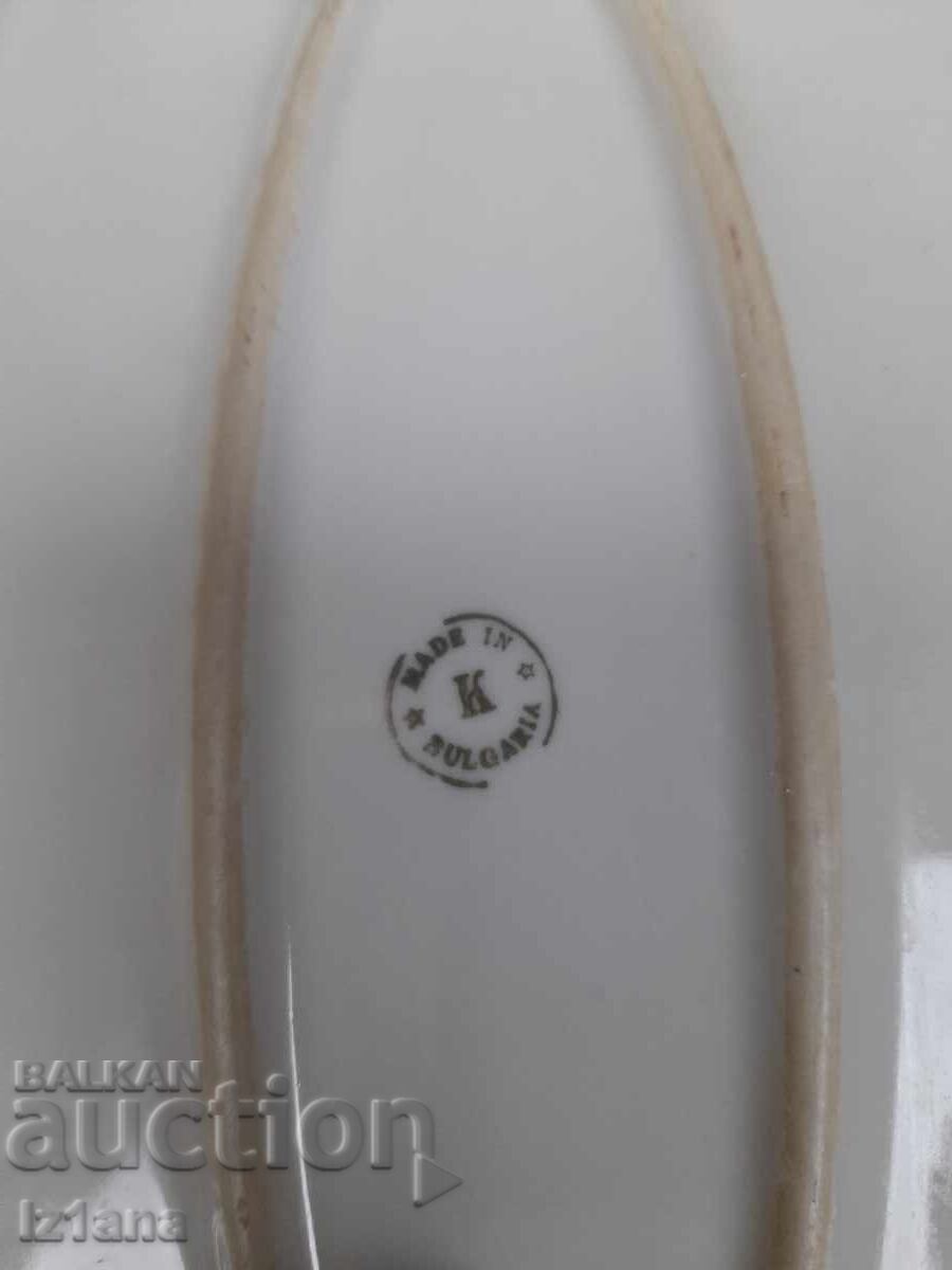 Παλαιό πορσελάνινο πιάτο, πιάτο - 6